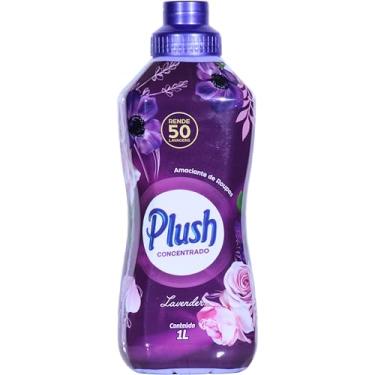 Imagem de Plush, Amaciante de roupas e tecidos, Concentrado, Aroma Lavender, 1 litro, Roxo