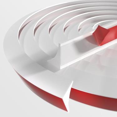 Imagem de Protetor de água para pia de cozinha, borracha de silicone, tira dobrável de retenção de água para bancada, chuveiro, banheiro, tira de borda autoadesiva (299,7 cm)