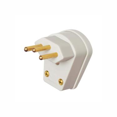 Imagem de PLUGUE 2P+T 10A 250V SOBREPOR CINZA – FAME