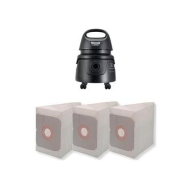 Imagem de Kit 3 Saco Descartável Aspirador de Pó Electrolux HIDROLUX AWD01 AWD02