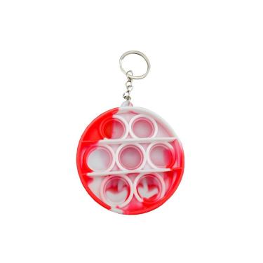 Imagem de Chaveiro Pop It Anti Estresse Relaxamento Redondo