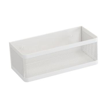 Imagem de Ｂｅｓｇａ Prateleira para máquina de lavar, secadora e organizador de roupas, cesto suspenso para organização de geladeira e banheiro, White L