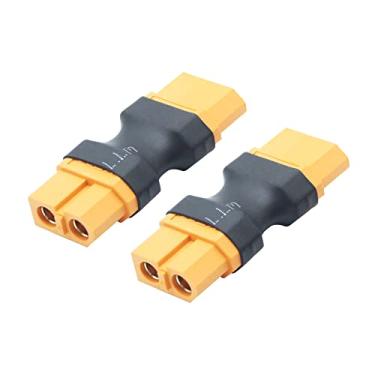 Imagem de Maixbomr Adaptador Fêmea Para Conector Xt60, Conversor Sem Fio Bateria De Lipo Rc, Drone, Carro Brinquedo Etc. (2 Peças)