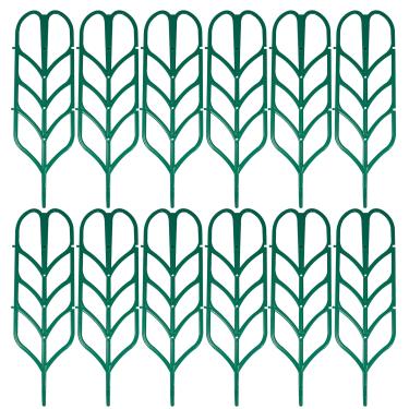 Imagem de Upper Midland Products 12 Estacas De Suporte Para Treliças Jardim Mini Vasos Plantas Interior