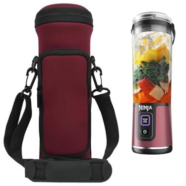 Imagem de CouldyCasi Bolsa De Armazenamento Para Liquidificador Portátil Com Alça Ombro Totalmente Envolvida Ninja Bc151Nv/Bc151Bk/Bc51Nv/Bc151Cr/Bc151Em/Bc151Pr/Bc155Ps 18Oz Blast