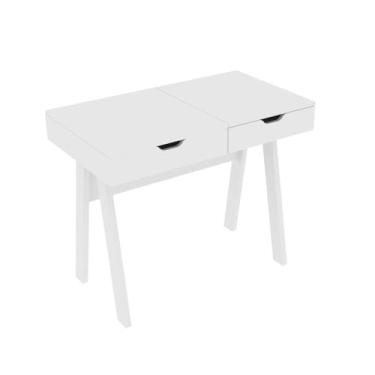 Imagem de Penteadeira Escrivaninha com Espelho e 1 Gaveta Tecnomobili Pe2019 Branco