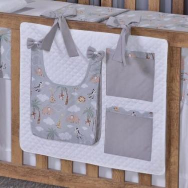 Imagem de Porta Treco e Fralda Organizador Quarto de Bebê Menino Menina 1 Peça C