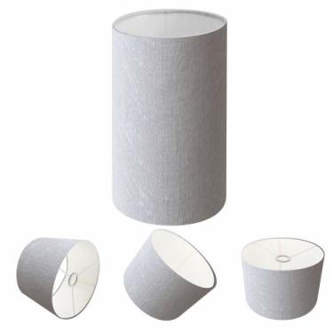 Imagem de Cúpula abajur e luminária cilíndrica vivare cp-7002 Ø13x30cm - bocal n