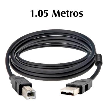 Imagem de Cabo USB 1.05 Metros AM-BM Alta Performance para Impressoras