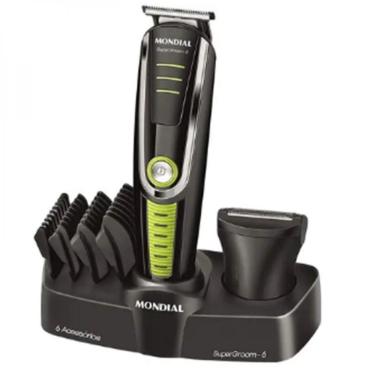 Imagem de Máquina Corta Cabelo Mondial Super Groom Cortador Bom