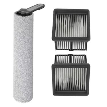 Imagem de Peças de reposição compatíveis com acessórios de aspirador de pó Dreame k10 Pro Wet Dry, filtro de escova de rolo