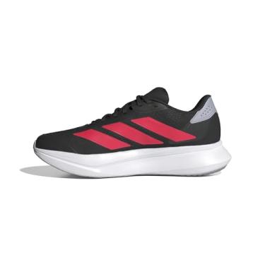 Imagem de adidas Duramo SL 2 Tênis de corrida masculino, Preto/vermelho lúcido/prata halo, 43