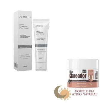 Imagem de Creme Clarear Virilha + Clareador Facial Combo Mancha Escura - A Sos e
