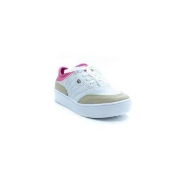 Imagem de Tênis Infantil Menina Pink Cats V2631 - Branco/bege/rosa-Feminino