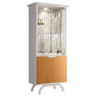 Imagem de Cristaleira Vicenza Off White Ype – New Ceval
