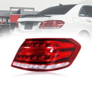 Imagem de MACIMAI Luz traseira versão EUA para Mercedes Benz E Class W212 E200 E240 E260 E280 E300 E350 E250 E63 2014 2015 2016 LED do lado de fora