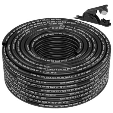 Imagem de Boeray Mangueira de ar de nylon SAE J844 PA12 de linha de ar de 1/2 DOT com cortador