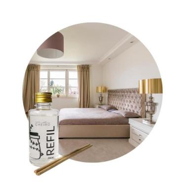 Imagem de Refil Aromatizador Difusor Varetas Cheirinho Ambiente 200ml - Casa DiC