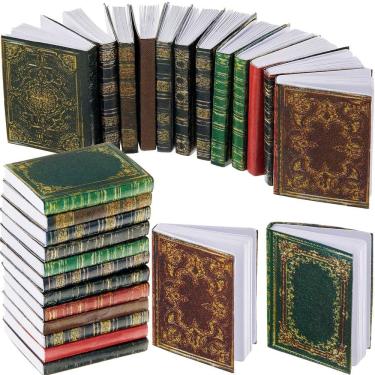 Imagem de Miniatures Dollhouse Books Skylety, 24 peças, escala 1:12