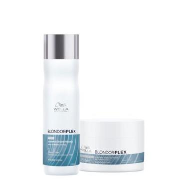 Imagem de Wella Professionals BlondorPlex Shampoo Máscara (2 produtos)