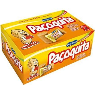 Imagem de PAÇOCA SANTA HELENA ROLHA EMBALADA DISPLAY 150g 10 UNIDADES