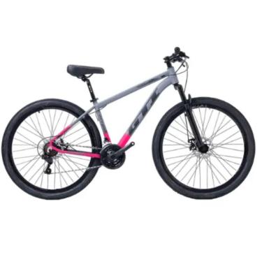 Imagem de Bicicleta Aro 29 Mtb Gti Roma 24V Index  Alumínio Freio a Disco Suspensão Dianteira 80mm-Unissex