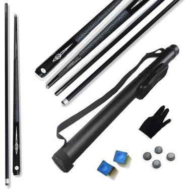 Imagem de 58 Taco De Sinuca De Fibra De Carbono Taco De Sinuca Taco Profissional Taco De Bilhar De Baixa Deflexão Feito à Mão Adequado Para Esportes De Mesa De Sinuca, 11.5mm