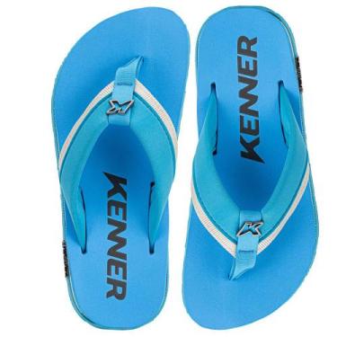 Imagem de Chinelo masculino kivah kenner dsm, Azul, 42