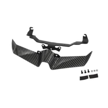 Imagem de Generic Spoiler dianteiro de motocicleta, painel de carenagem defletor de vento para MT 10 MT 10 SP, Padrão de Fibra de Carbono