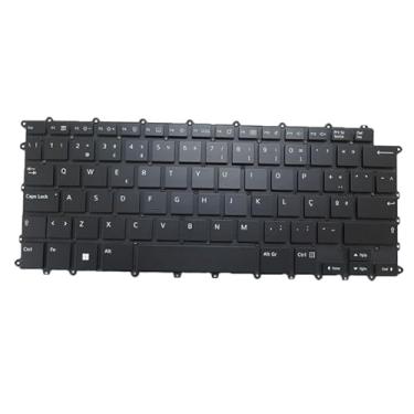Imagem de Teclado preto com retroiluminação para laptop para LG 14Z90R 14Z90R-G 14Z90R-N 14Z90R-Q 14Z90R-K Portugal PO Sem Moldura