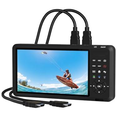 Imagem de 4K60 Video Capture Box-2 Channel HDMI Input with PIP/POP/PMP,Video Recorder with Screen 7 in,Compatible with Consoles, Cameras, Set-Top Boxes, PCs, 4K TVs, Projectors, Monitors