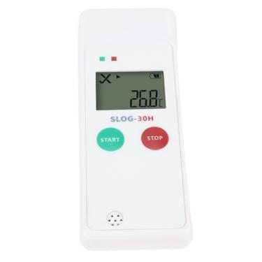 Imagem de Heayzoki Logger de Dados de Temperatura Reutilizável, USB Digital Recorder 65000 Grupos Armazenamento, Gravador de Temperatura de Alta Precisão Com Relatórios de CSV Em PDF, Poderosa Tela LCD