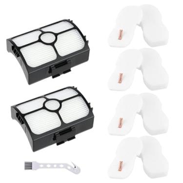 Imagem de Alrens Filtro de substituição para aspirador de pó Shark HZ3002 HZ3000 Stratos Ultraleve com fio, HEPA lavável + 4 filtros de espuma e feltro