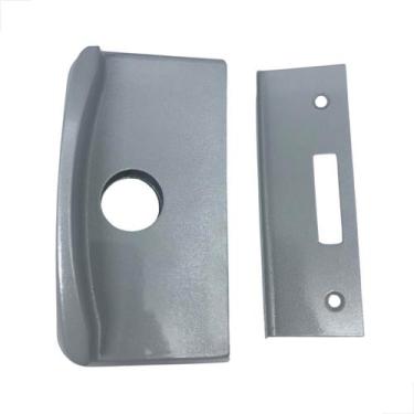 Imagem de M Kit 10 Conjunto Para Porta De Correr Vidro Alvenria Fosco - Mettallf