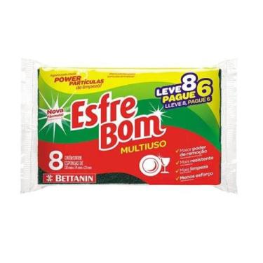Imagem de Esfrebom esponja multiuso l8p6 1x60 - Bettanin