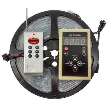 Imagem de Fita Led Gamer Chroma 6803 Rgb 133 Modos 5 Metros Controle - MB