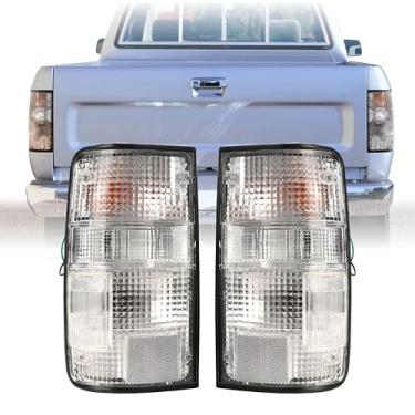 Imagem de Luz traseira USR 89-95 RN101 – Par de lâmpadas traseiras traseiras (esquerda + direita) - compatível com caminhonete Toyota 1989-1995 todos os modelos / 2WD / 4WD / VZN85, VZN100 (lentes congeladas