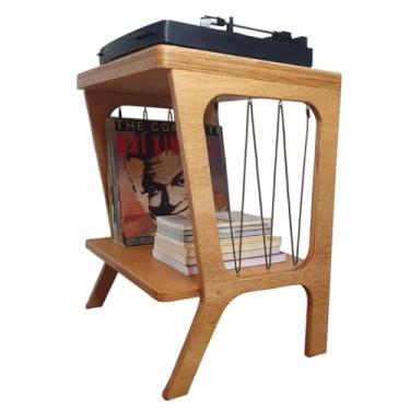 Imagem de Estante Rack para Discos de Vinil LPs, Porta Discos e Rack para Toca Discos, Organizador de Vinil para Armazenamento de LPs, Estante de Discos LPs