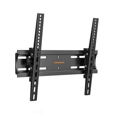 Imagem de IWORKBOARD Suporte de parede para TV inclinável 40 50 139.7 cm para TVs de 24-65 polegadas, suporte de TV de perfil baixo, suporte de TV ultrafino para parede, VESA máximo de 400 x 400 mm, pinos de 45