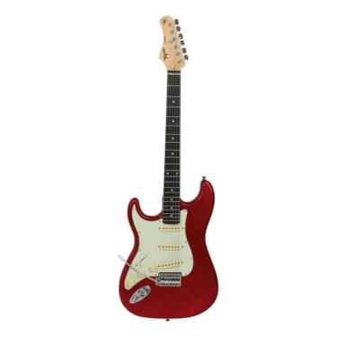 Imagem de Guitarra Tagima TG500 Strato Vermelho para Canhoto