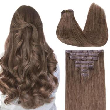 Imagem de Extensões de cabelo GOO GOO Clip em cabelo humano real 16 polegadas 13