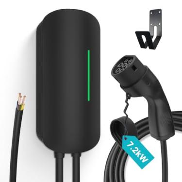 Imagem de Carregador para Carro Elétrico,7.4kW Type 2 Home charging station for electric vehicles Single-phase 6m cable For indoor and outdoor use