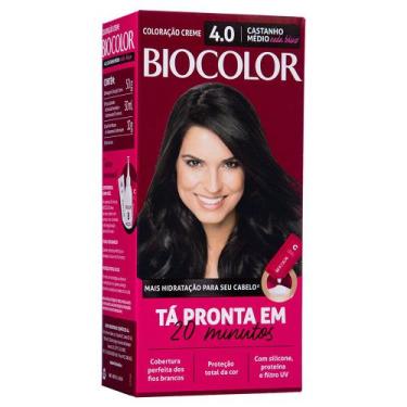 Imagem de Tintura de Cabelo Biocolor Castanho Médio Nada Básico 4.0, ÚNICO, Cast