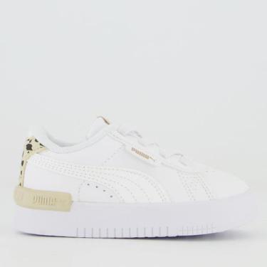 Imagem de Tênis Puma Jada Animal AC Kids Branco, 25
