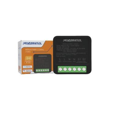 Imagem de Interruptor Mini Zigbee 1 Canal Novadigital