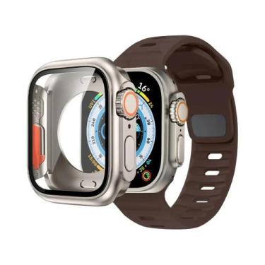Imagem de Pulseira De Silicone Para Apple Watch De 40mm-46mm Para Série 8 7 6 5 