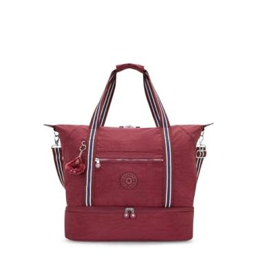 Imagem de Kipling Bolsa feminina artística, média, leve, grande, bolsa de viagem