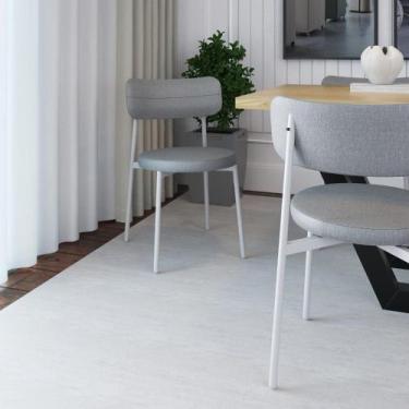 Imagem de Cadeira de Jantar Kyta Corriente Est.Branca - Metalig