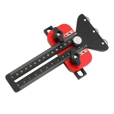 Imagem de Generic Guia de gabarito para serra de mesa de corte fino 0-140 mm, ferramenta profissional de posicionamento de corte, ajustável, resistente, rápido e fino