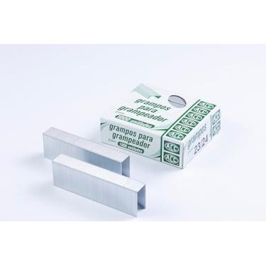 Imagem de Grampo Para Grampeador 24/8 Galvanizados 5000 Grampos Caixa 106948